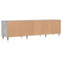 Concrete gray plywood TV cabinet 150x30x44.5 cm by vidaXL, TV Furniture - Ref: Foro24-831264, Price: 84,99 €, Discount: %