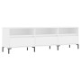 TV stand made of white plywood 150x30x44.5 cm by vidaXL, TV Furniture - Ref: Foro24-831284, Price: 96,20 €, Discount: %