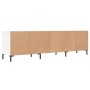 TV stand made of white plywood 150x30x44.5 cm by vidaXL, TV Furniture - Ref: Foro24-831284, Price: 96,20 €, Discount: %