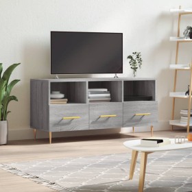 Sonoma grauer TV-Schrank aus Holzwerkstoff, 102 x 36 x 50 cm von vidaXL, TV-Möbel - Ref: Foro24-829026, Preis: 57,89 €, Rabat...