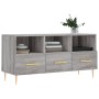 Sonoma gray engineered wood TV cabinet 102x36x50 cm by vidaXL, TV Furniture - Ref: Foro24-829026, Price: 57,83 €, Discount: %