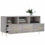 Sonoma gray engineered wood TV cabinet 102x36x50 cm by vidaXL, TV Furniture - Ref: Foro24-829026, Price: 57,83 €, Discount: %