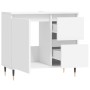 White plywood bathroom cabinet 65x33x60 cm by vidaXL, bathroom vanities - Ref: Foro24-831596, Price: 64,48 €, Discount: %