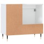 Armario de baño madera contrachapada blanco 65x33x60 cm de vidaXL, Tocadores de baño - Ref: Foro24-831596, Precio: 68,43 €, D...