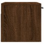 Oak brown engineered wood wall cabinet 60x36.5x35 cm by vidaXL, Lockers and storage cabinets - Ref: Foro24-830035, Price: 42,...