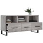 Sonoma gray engineered wood TV cabinet 102x36x50 cm by vidaXL, TV Furniture - Ref: Foro24-829066, Price: 81,74 €, Discount: %