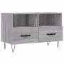 Mueble de TV madera de ingeniería gris Sonoma 80x36x50 cm de vidaXL, Muebles TV - Ref: Foro24-828970, Precio: 45,99 €, Descue...