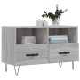 Mueble de TV madera de ingeniería gris Sonoma 80x36x50 cm de vidaXL, Muebles TV - Ref: Foro24-828970, Precio: 45,99 €, Descue...