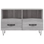 Mueble de TV madera de ingeniería gris Sonoma 80x36x50 cm de vidaXL, Muebles TV - Ref: Foro24-828970, Precio: 45,99 €, Descue...