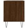 Oak brown plywood TV cabinet 100x34.5x44.5 cm by vidaXL, TV Furniture - Ref: Foro24-831243, Price: 71,99 €, Discount: %