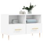 Mueble para TV madera contrachapada blanco 80x36x50 cm de vidaXL, Muebles TV - Ref: Foro24-828956, Precio: 51,55 €, Descuento: %