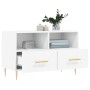 Mueble para TV madera contrachapada blanco 80x36x50 cm de vidaXL, Muebles TV - Ref: Foro24-828956, Precio: 51,55 €, Descuento: %