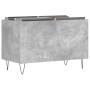 Mueble discos madera contrachapada gris hormigón 74,5x38x48 cm de vidaXL, Almacenamiento para CD y DVD - Ref: Foro24-831728, ...