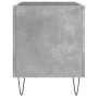 Mueble discos madera contrachapada gris hormigón 74,5x38x48 cm de vidaXL, Almacenamiento para CD y DVD - Ref: Foro24-831728, ...