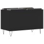 Black plywood record cabinet 74.5x38x48 cm by vidaXL, CD and DVD storage - Ref: Foro24-831725, Price: 35,99 €, Discount: %