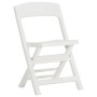 Folding garden chairs 4 units PP white by vidaXL, Garden chairs - Ref: Foro24-317736, Price: 90,63 €, Discount: %