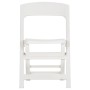 Folding garden chairs 4 units PP white by vidaXL, Garden chairs - Ref: Foro24-317736, Price: 90,63 €, Discount: %