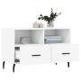 TV stand made of white plywood 80x36x50 cm by vidaXL, TV Furniture - Ref: Foro24-828988, Price: 65,09 €, Discount: %