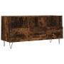 Smoked oak engineered wood TV cabinet 102x36x50 cm by vidaXL, TV Furniture - Ref: Foro24-829033, Price: 74,79 €, Discount: %