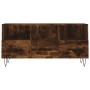 Smoked oak engineered wood TV cabinet 102x36x50 cm by vidaXL, TV Furniture - Ref: Foro24-829033, Price: 74,79 €, Discount: %