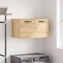 Engineered wood Sonoma oak wall cabinet 60x36.5x35 cm by vidaXL, Lockers and storage cabinets - Ref: Foro24-830015, Price: 39...