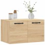 Engineered wood Sonoma oak wall cabinet 60x36.5x35 cm by vidaXL, Lockers and storage cabinets - Ref: Foro24-830015, Price: 39...