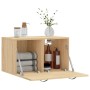 Wandschrank Holzwerkstoff Eiche Sonoma 60x36,5x35 cm von vidaXL, Schließfächer und Lagerschränke - Ref: Foro24-830015, Preis:...