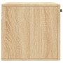 Engineered wood Sonoma oak wall cabinet 60x36.5x35 cm by vidaXL, Lockers and storage cabinets - Ref: Foro24-830015, Price: 39...