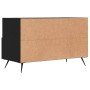 Sperrholz TV-Möbel schwarz 80x36x50 cm von vidaXL, TV-Möbel - Ref: Foro24-828941, Preis: 51,32 €, Rabatt: %