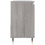 Armario de baño madera contrachapada gris Sonoma 65x33x60 cm de vidaXL, Tocadores de baño - Ref: Foro24-831602, Precio: 68,06...