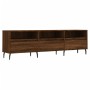 Mueble de TV madera contrachapada roble marrón 150x30x44,5 cm de vidaXL, Muebles TV - Ref: Foro24-831299, Precio: 93,99 €, De...