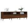 Mueble de TV madera contrachapada roble marrón 150x30x44,5 cm de vidaXL, Muebles TV - Ref: Foro24-831299, Precio: 93,99 €, De...