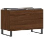 Brown oak plywood disc cabinet 74.5x38x48 cm by vidaXL, CD and DVD storage - Ref: Foro24-831739, Price: 57,99 €, Discount: %