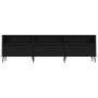 Black plywood TV cabinet 150x30x44.5 cm by vidaXL, TV Furniture - Ref: Foro24-831293, Price: 100,55 €, Discount: %