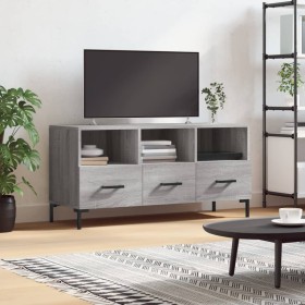 TV stand made of Sonoma gray engineered wood 102x36x50 cm by vidaXL, TV Furniture - Ref: Foro24-829042, Price: 61,00 €, Disco...