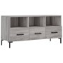 TV stand made of Sonoma gray engineered wood 102x36x50 cm by vidaXL, TV Furniture - Ref: Foro24-829042, Price: 61,00 €, Disco...