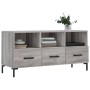 TV stand made of Sonoma gray engineered wood 102x36x50 cm by vidaXL, TV Furniture - Ref: Foro24-829042, Price: 61,00 €, Disco...