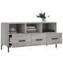 TV stand made of Sonoma gray engineered wood 102x36x50 cm by vidaXL, TV Furniture - Ref: Foro24-829042, Price: 61,00 €, Disco...