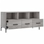 TV stand made of Sonoma gray engineered wood 102x36x50 cm by vidaXL, TV Furniture - Ref: Foro24-829042, Price: 61,00 €, Disco...