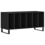 Mueble para discos madera contrachapada negro 100x38x48 cm de vidaXL, Almacenamiento para CD y DVD - Ref: Foro24-831757, Prec...