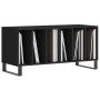 Mueble para discos madera contrachapada negro 100x38x48 cm de vidaXL, Almacenamiento para CD y DVD - Ref: Foro24-831757, Prec...