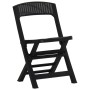 Folding garden chairs 4 units PP anthracite gray by vidaXL, Garden chairs - Ref: Foro24-317735, Price: 71,99 €, Discount: %