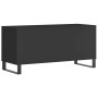 Mueble para discos madera contrachapada negro 100x38x48 cm de vidaXL, Almacenamiento para CD y DVD - Ref: Foro24-831757, Prec...