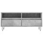 Concrete gray plywood TV cabinet 100x34.5x44.5cm by vidaXL, TV Furniture - Ref: Foro24-831240, Price: 69,14 €, Discount: %