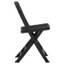 Folding garden chairs 4 units PP anthracite gray by vidaXL, Garden chairs - Ref: Foro24-317735, Price: 71,99 €, Discount: %