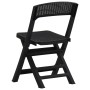 Folding garden chairs 4 units PP anthracite gray by vidaXL, Garden chairs - Ref: Foro24-317735, Price: 71,99 €, Discount: %