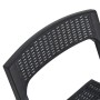 Folding garden chairs 4 units PP anthracite gray by vidaXL, Garden chairs - Ref: Foro24-317735, Price: 71,99 €, Discount: %