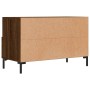 Mueble para TV madera contrachapada roble marrón 80x36x50 cm de vidaXL, Muebles TV - Ref: Foro24-828979, Precio: 66,99 €, Des...