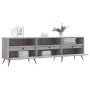 Sonoma gray plywood TV cabinet 150x30x44.5 cm by vidaXL, TV Furniture - Ref: Foro24-831258, Price: 85,63 €, Discount: %