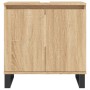 Sonoma oak engineered wood bathroom cabinet 58x33x60 cm by vidaXL, bathroom vanities - Ref: Foro24-831591, Price: 63,30 €, Di...